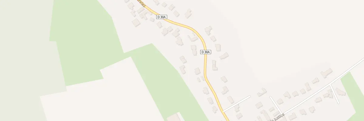 Plan du 860 Rue du Boulenriez à Bersée