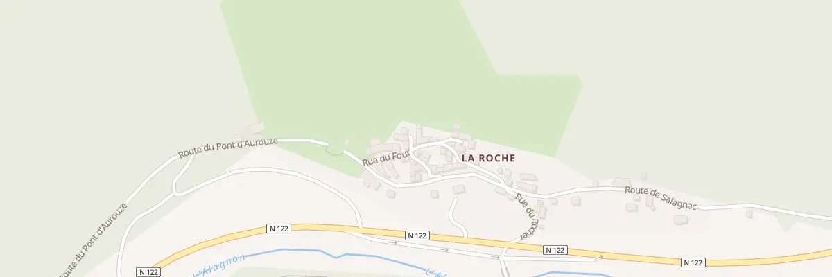 Plan du 5084 Laroche à Molompize