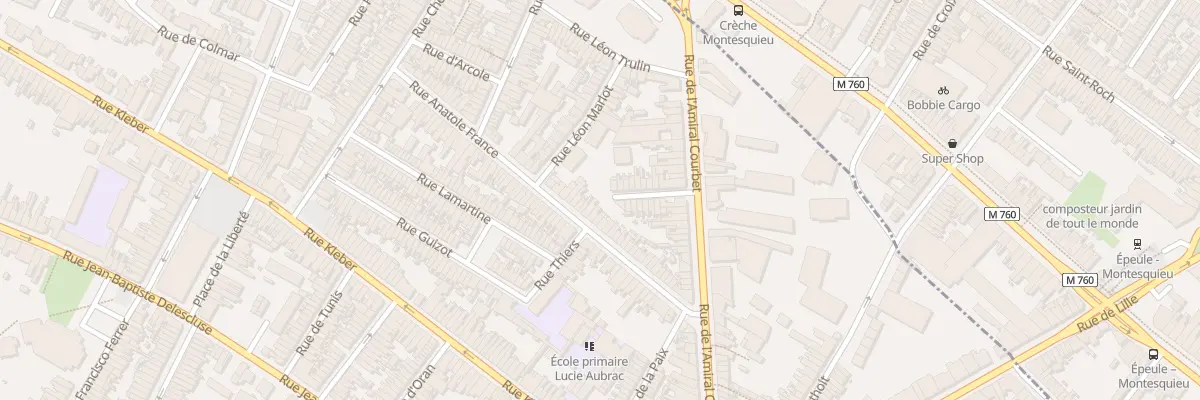 Plan du 42 Rue Anatole France à Croix