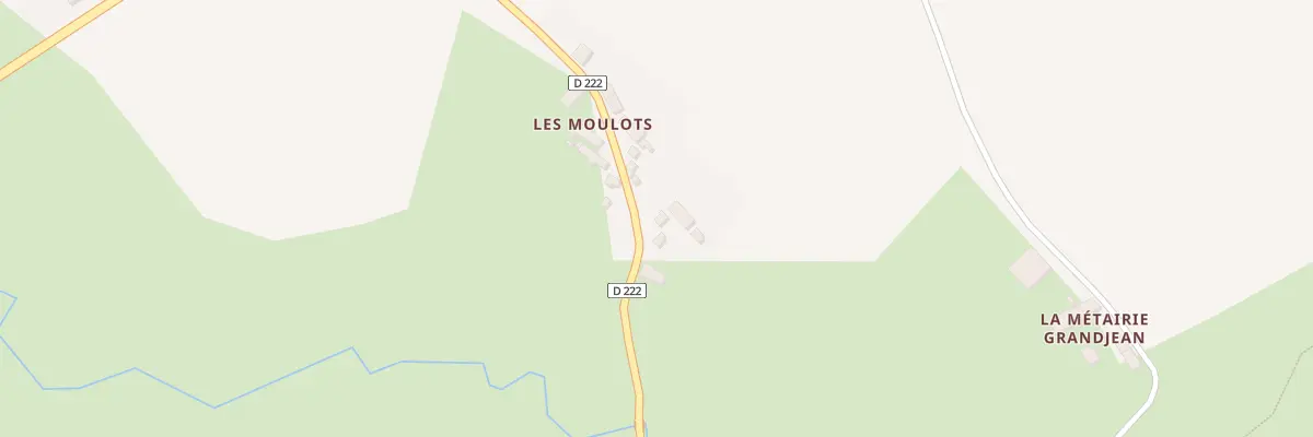 Plan du 146 Les Moutots à Chasnay
