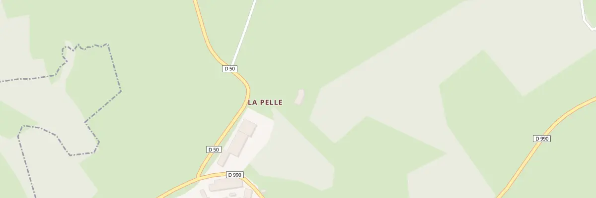 Plan du 5025 La Pelle à Tiviers