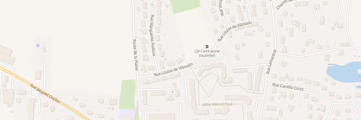 Plan du 12 Rue Louise de Vilmorin à Varennes-Vauzelles