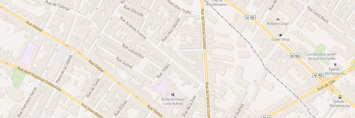 Plan du 34 Rue Anatole France à Croix