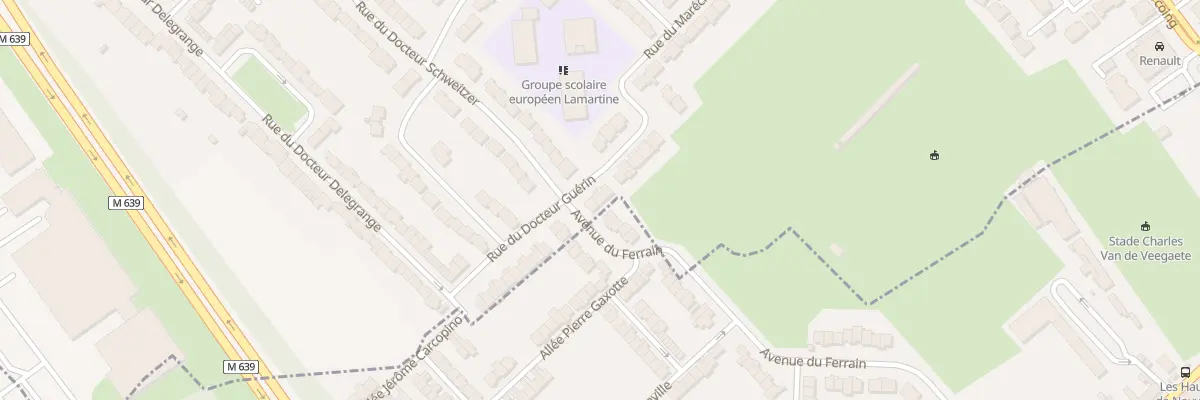 Plan du 12 Rue du Docteur Guérin à Neuville-en-Ferrain