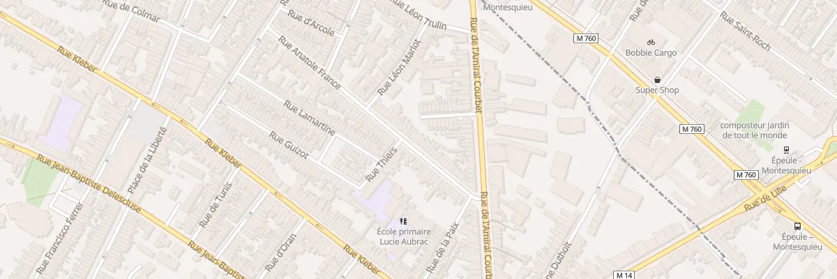 Plan du 32 Rue Anatole France à Croix