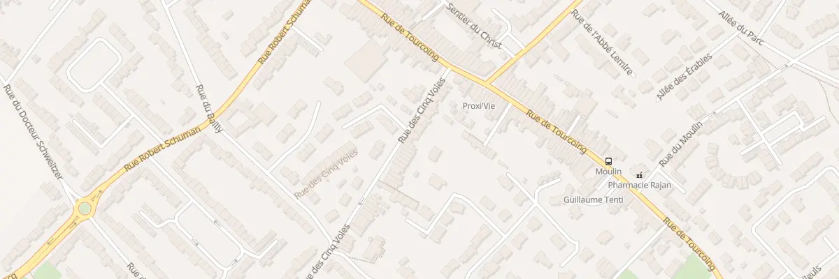 Plan du 19 Rue des Cinq Voies à Neuville-en-Ferrain