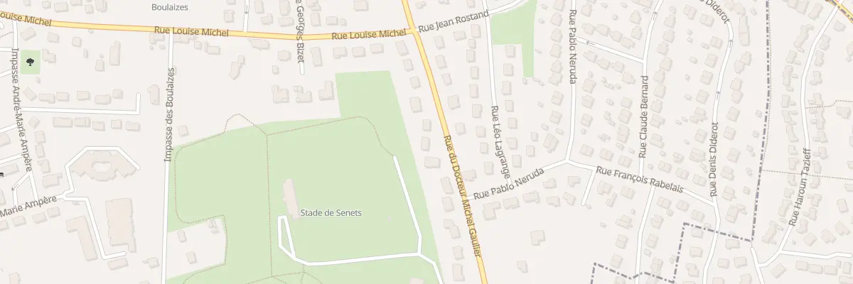 Plan du 109 Rue du Doc Michel Gaulier à Varennes-Vauzelles