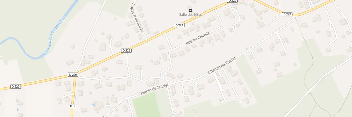 Plan du 21 Rue du Chirelle à Neschers