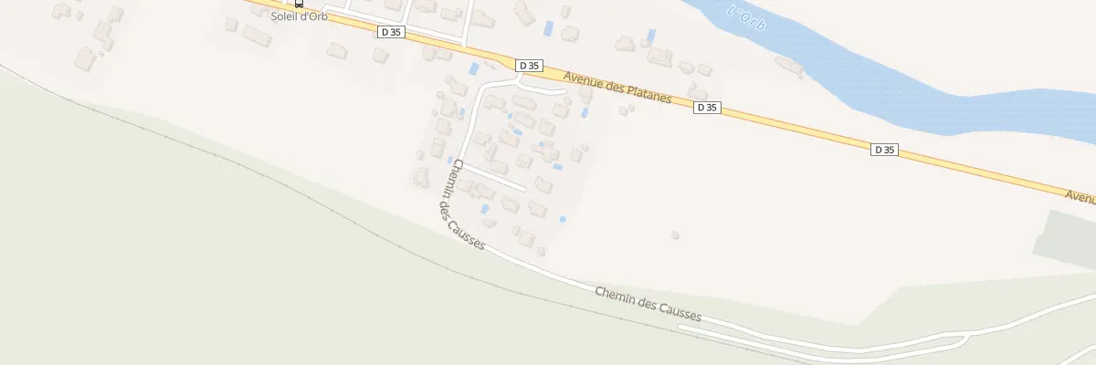 Plan du 3 Imp des Causses à La Tour-sur-Orb