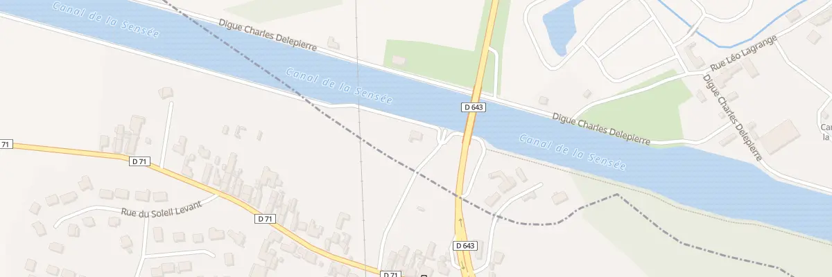 Plan du 20 Rue Leo Lagrange à Aubigny-au-Bac