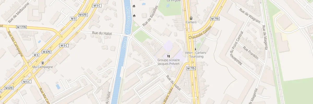 Plan du 32 Rue du Halot à Tourcoing