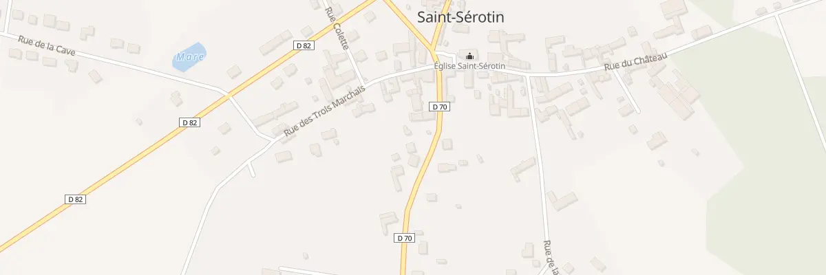 Plan du 4B Rue des Ecoles à Saint-Sérotin