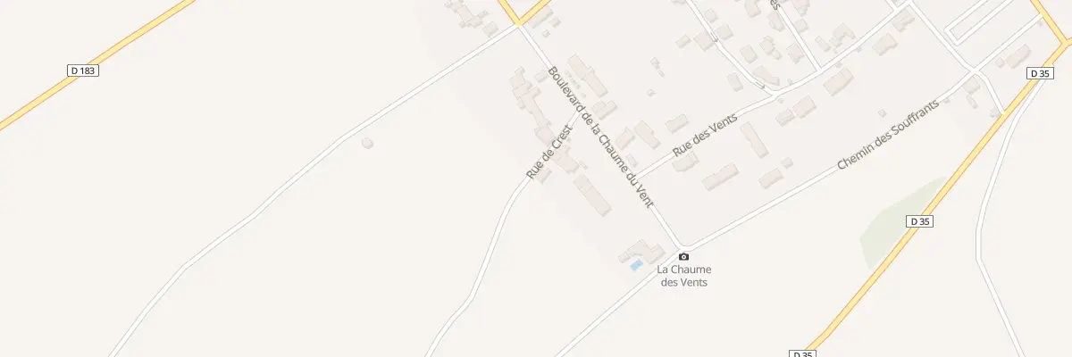 Plan du 3 Rue du Crest à Charroux