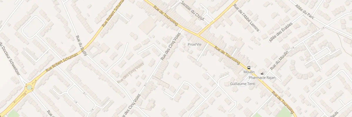 Plan du 15 Rue des Cinq Voies à Neuville-en-Ferrain