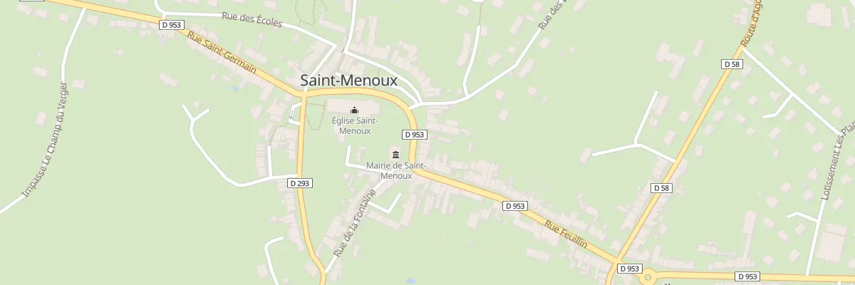 Plan du 5107 Pl de l’Eglise à Saint-Menoux