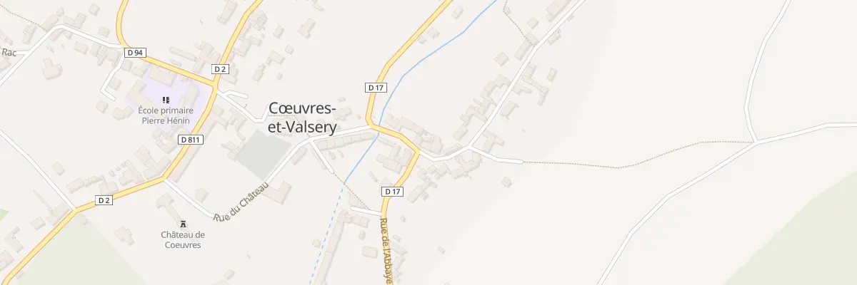 Plan du 9 Pl Paul Hocquet à Cœuvres-et-Valsery