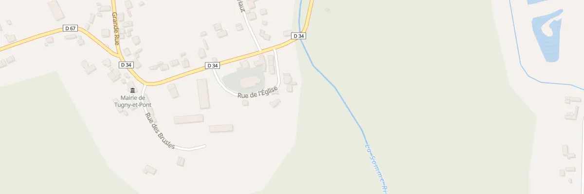 Plan du 4 Rue de l’Eglise à Tugny-et-Pont