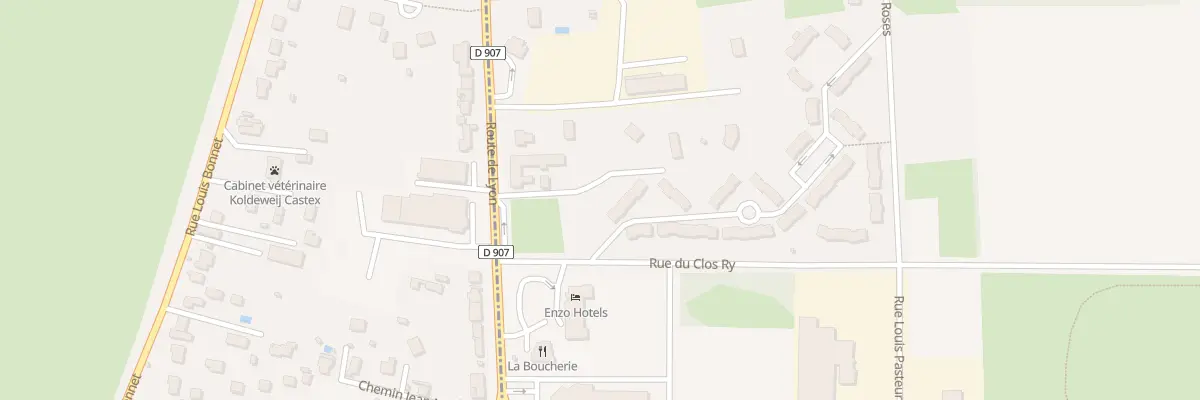 Plan du 1 Rue du Champ du Rouage à Sermoise-sur-Loire