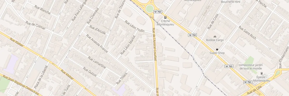 Plan du 97 Rue de l’Amiral Courbet à Croix