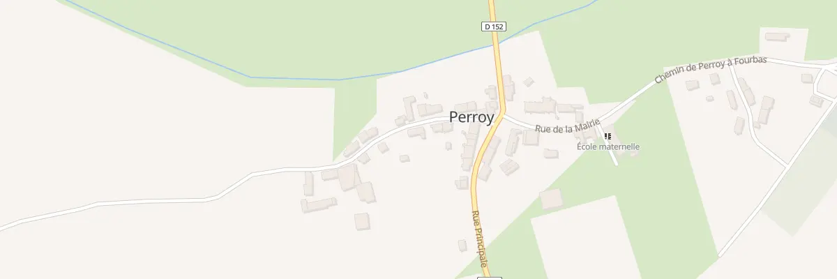 Plan du 22 Le Bourg à Perroy