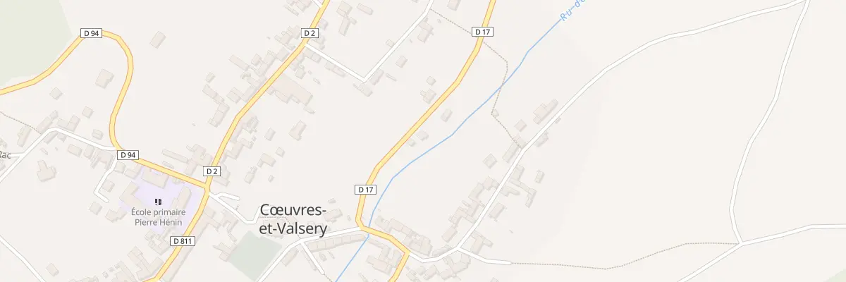 Plan du 4 Rue du Rû de Retz à Cœuvres-et-Valsery