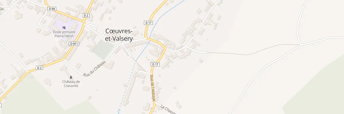 Plan du 3 Pl Paul Hocquet à Cœuvres-et-Valsery