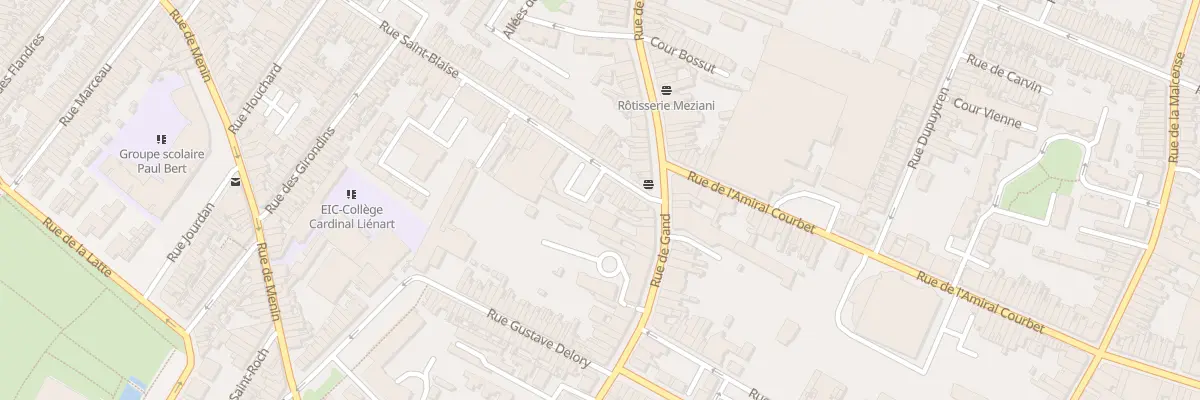Plan du 13 Rue Saint Blaise à Tourcoing