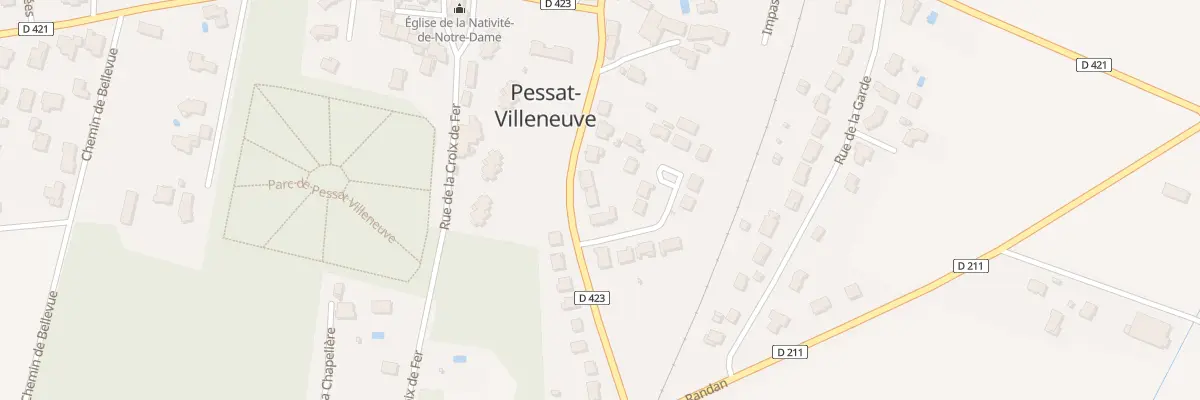 Plan du 11 Av Saint Roch à Pessat-Villeneuve