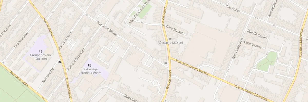 Plan du 16 Rue Saint Blaise à Tourcoing