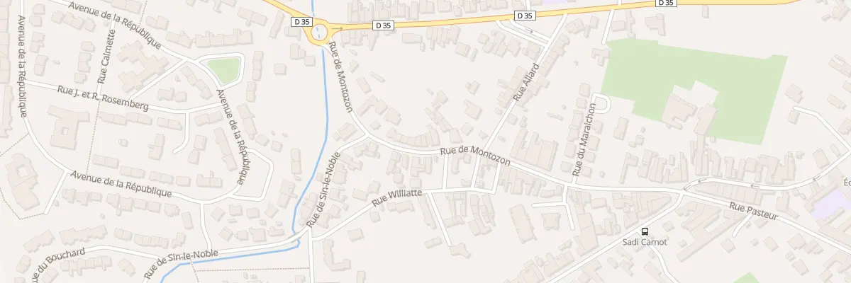 Plan du 56 Rue de Montozon à Lallaing