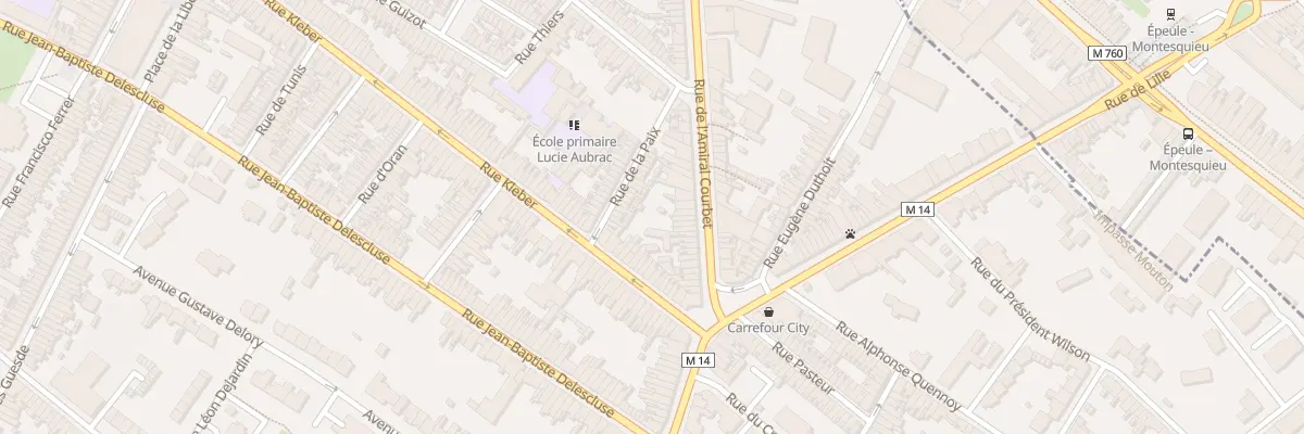 Plan du 27 Rue de l’Amiral Courbet à Croix