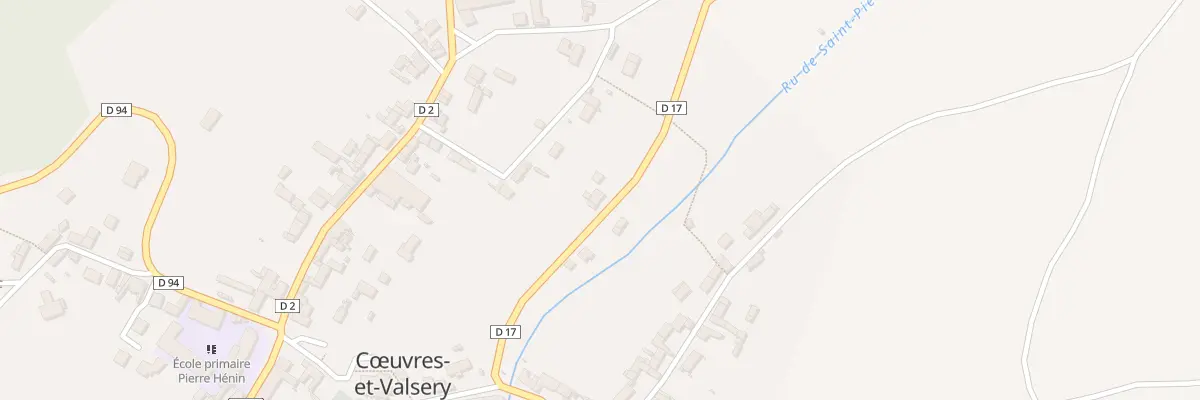 Plan du 1 Rue du Rû de Retz à Cœuvres-et-Valsery