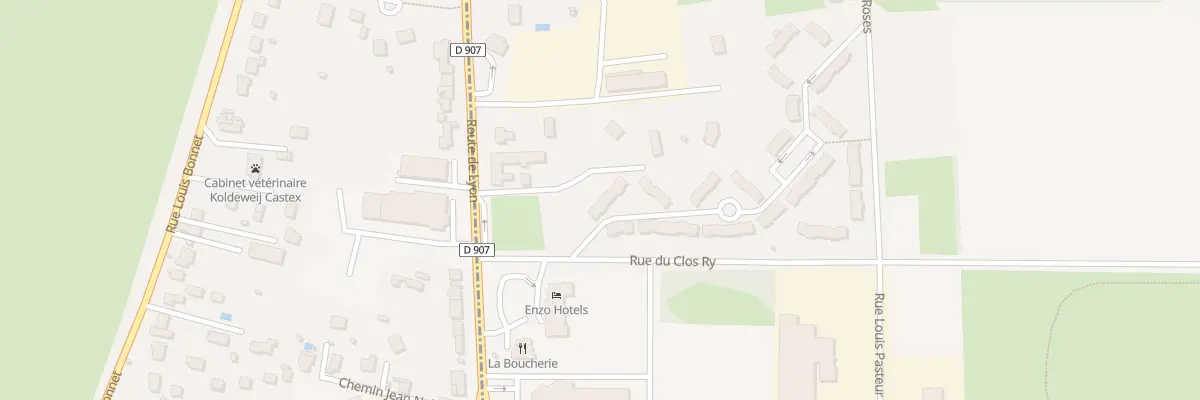 Plan du 3 Rue du Champ du Rouage à Sermoise-sur-Loire