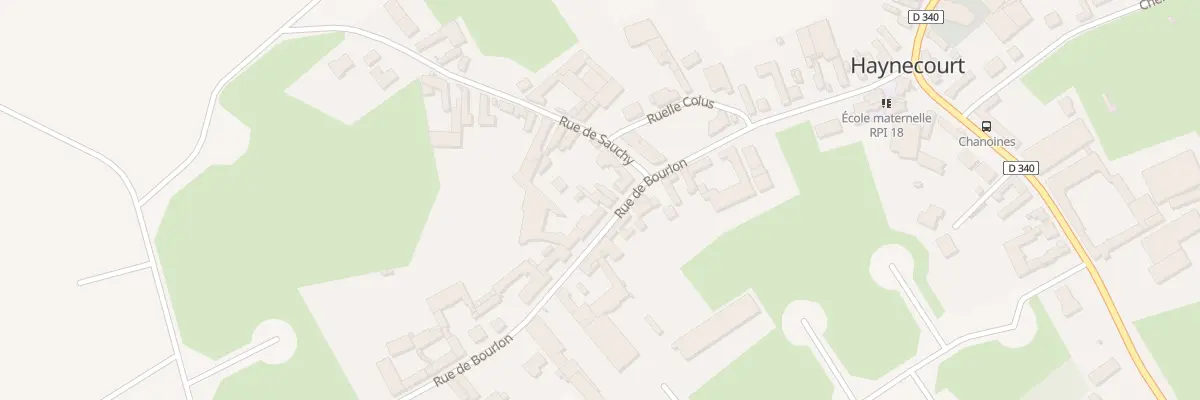 Plan du 258 Rue de Bourlon à Haynecourt