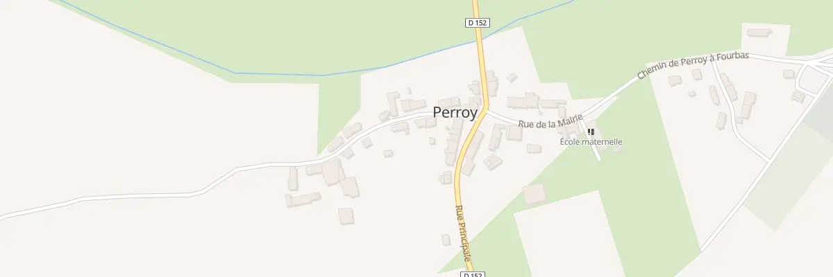 Plan du 5 Rue des Berthiers à Perroy