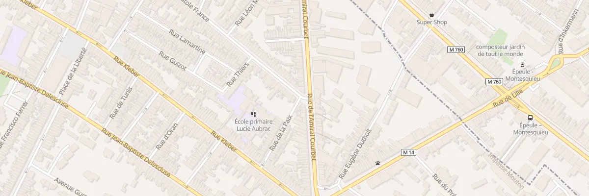 Plan du 1B Rue Anatole France à Croix