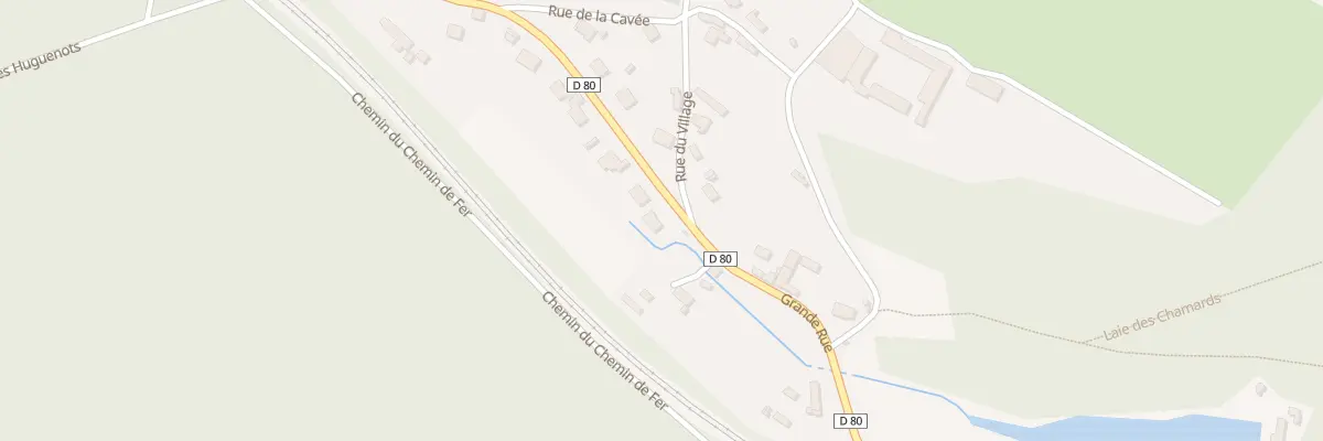 Plan du 34 Gr Grande Rue à Fleury