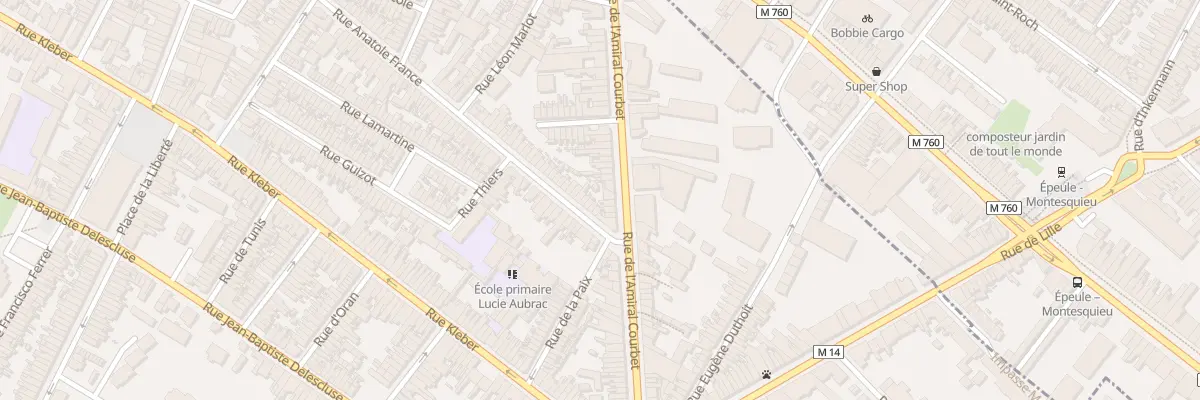 Plan du 2 Rue Anatole France à Croix