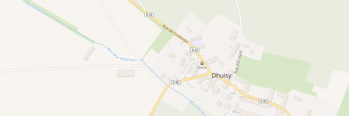 Plan du 6 Pas de la Ruelle à Dhuisy