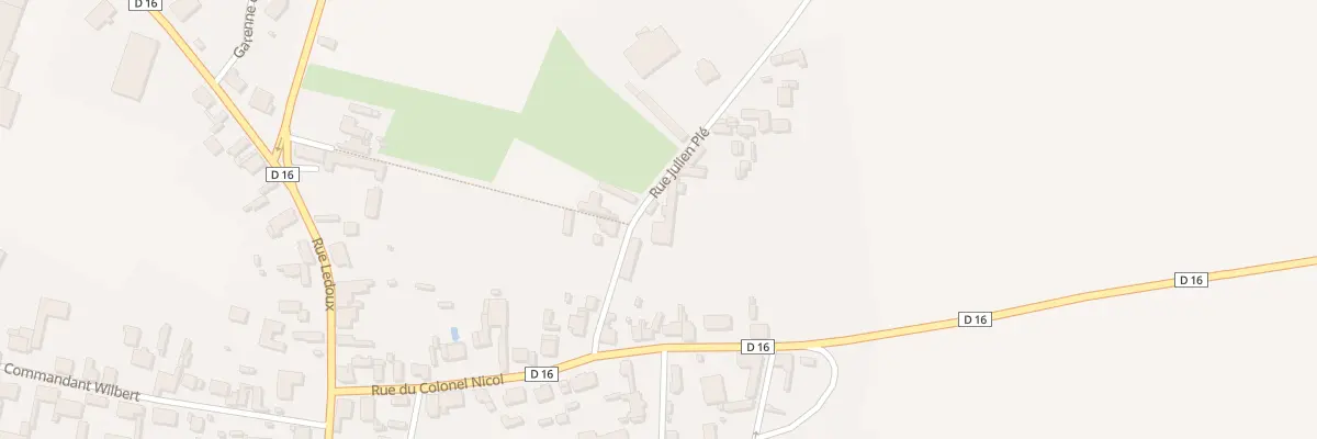 Plan du 2 Rue Julien Ple à Villers-Guislain