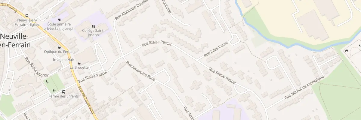 Plan du 32 Rue Blaise Pascal à Neuville-en-Ferrain