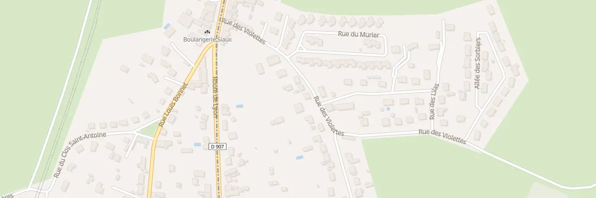 Plan du 12 Rue des Violettes à Sermoise-sur-Loire