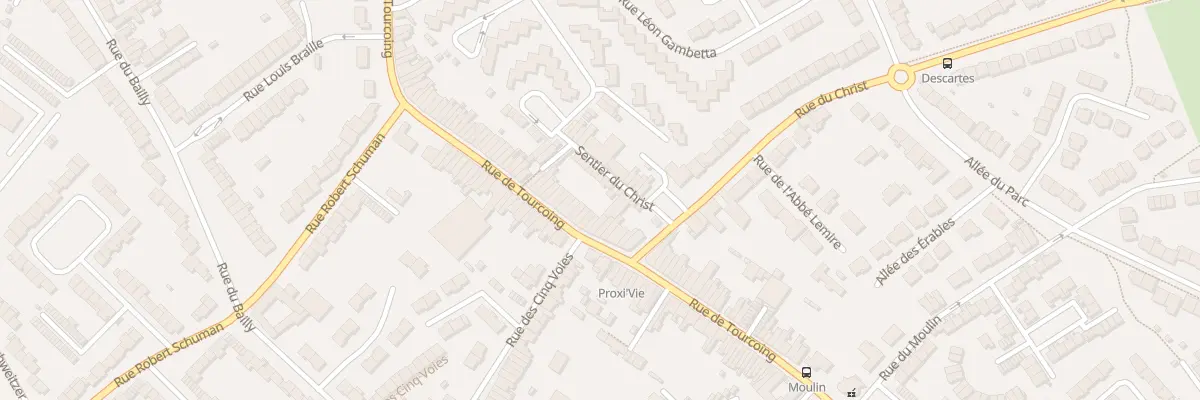 Plan du 203 Rue de Tourcoing à Neuville-en-Ferrain