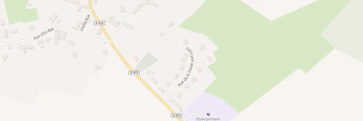 Plan du 10 Rue de la Fosse aux Loirs à Dampleux