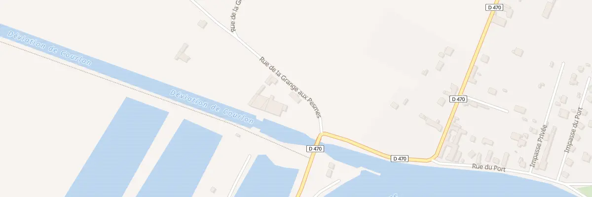 Plan du 44 Rue de la Grange aux Pesmes à Courlon-sur-Yonne