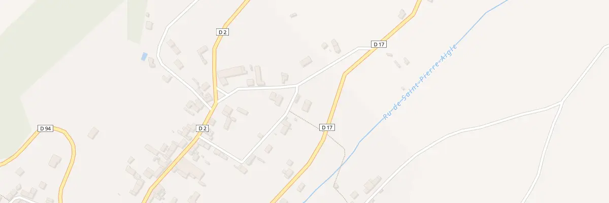 Plan du 14 Rue a de Bertier de Sauvigny à Cœuvres-et-Valsery
