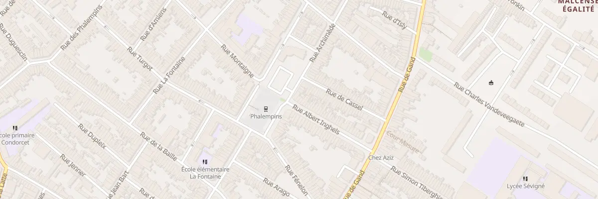 Plan du 56 Rue Albert Inghels à Tourcoing