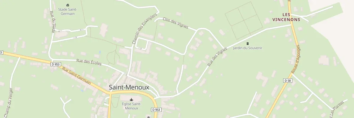 Plan du 11 Clos des Vignes à Saint-Menoux
