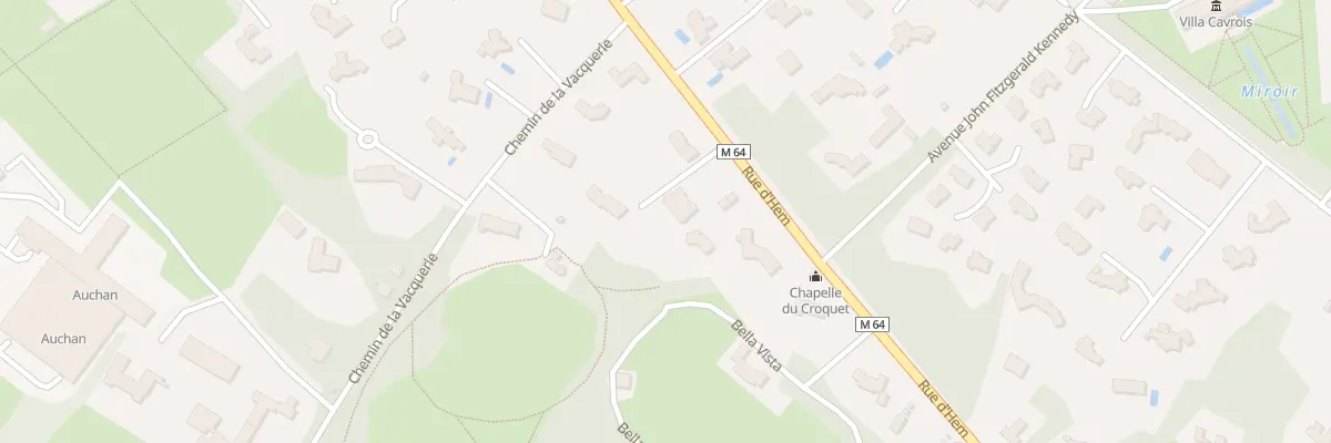 Plan du 48 Rue d’Hem à Croix
