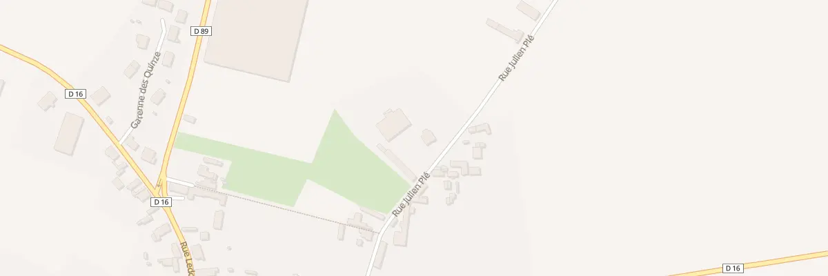 Plan du 7 Rue Julien Ple à Villers-Guislain